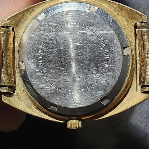 VINTAGE 60s Or 70s Gruen Mens Watch - Picture 8 of 9
